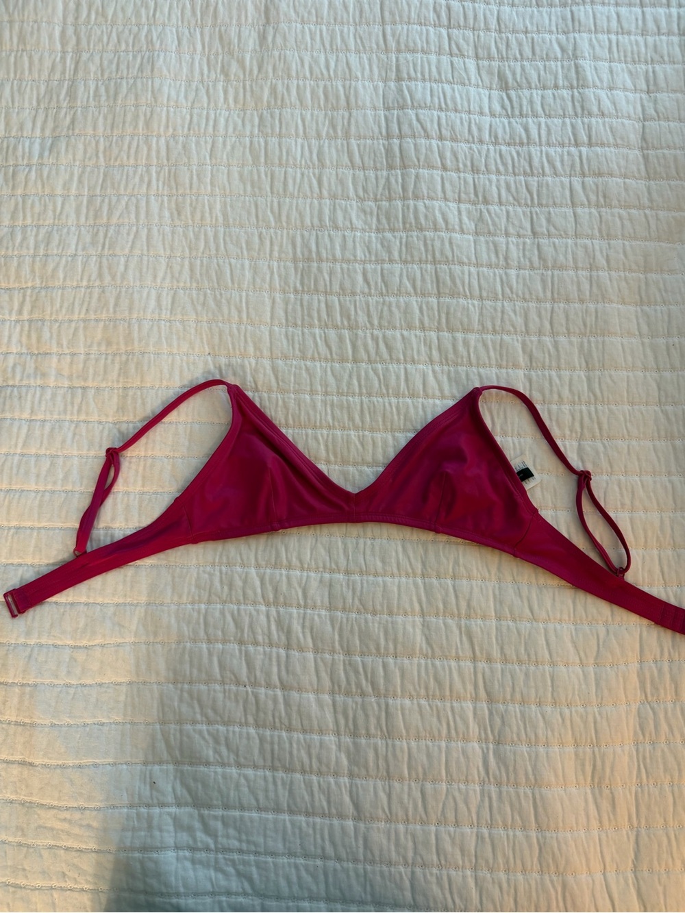 J.Crew Women's pink baiting suit top